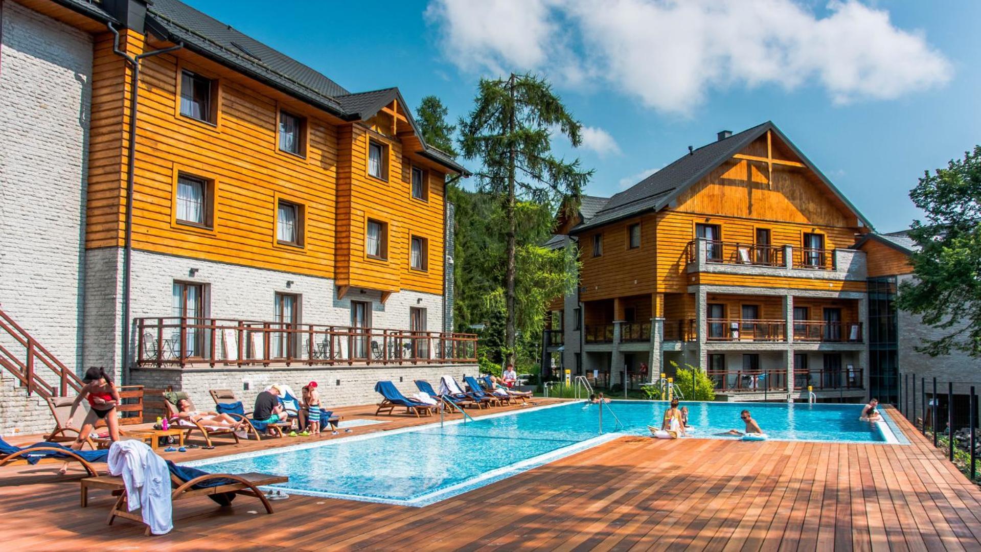 Hotel Czarny Potok Resort Spa & Conference Krynica-Zdrój Exterior foto